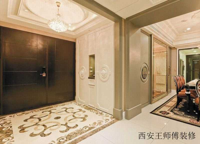 新古典别墅进门玄关装修图