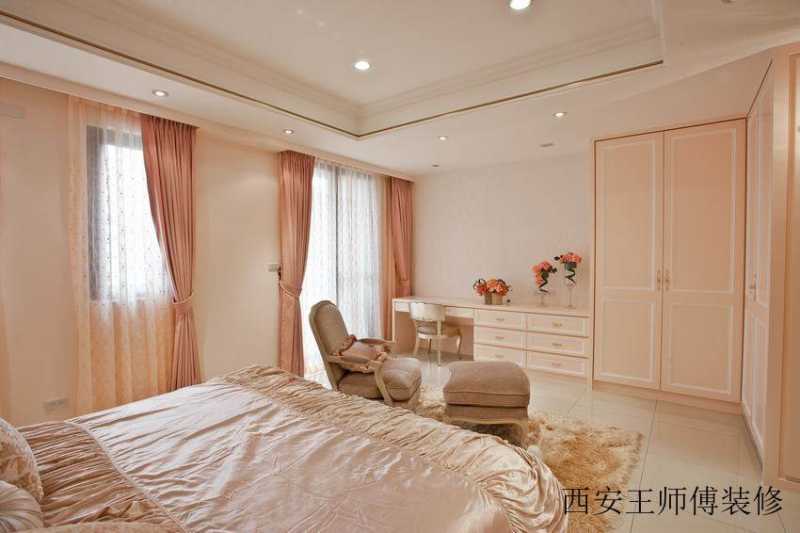 简约设计卧室粉嫩装饰效果图
