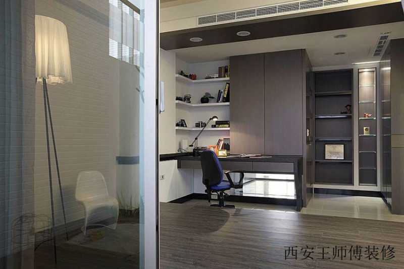 后现代风格书房装修效果图