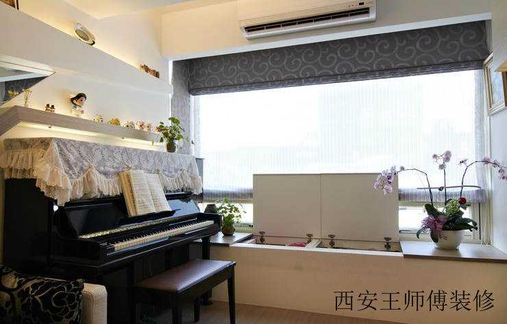 简约现代家居飘窗柜设计
