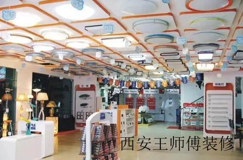 灯饰店装修效果图 如何挑选到称心如意的灯具