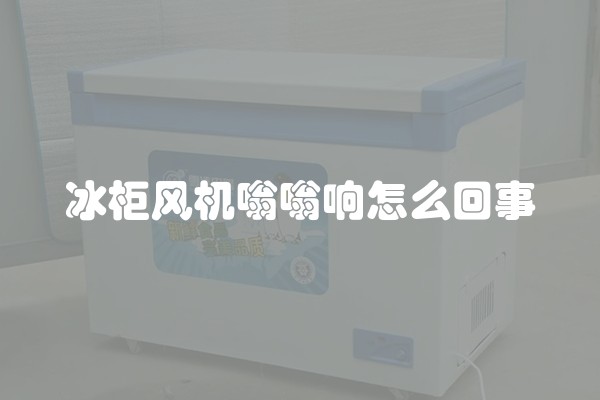 冰柜风机嗡嗡响怎么回事