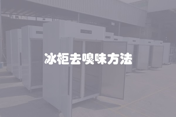 冰柜去嗅味方法