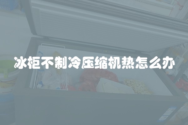 冰柜不制冷压缩机热怎么办