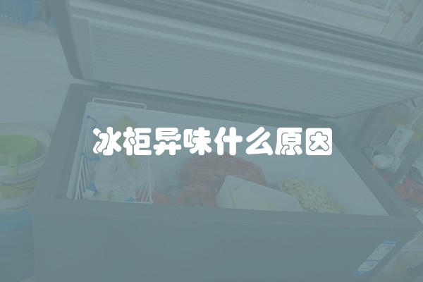 冰柜异味什么原因