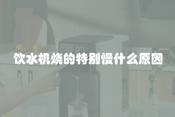 饮水机烧的特别慢什么原因