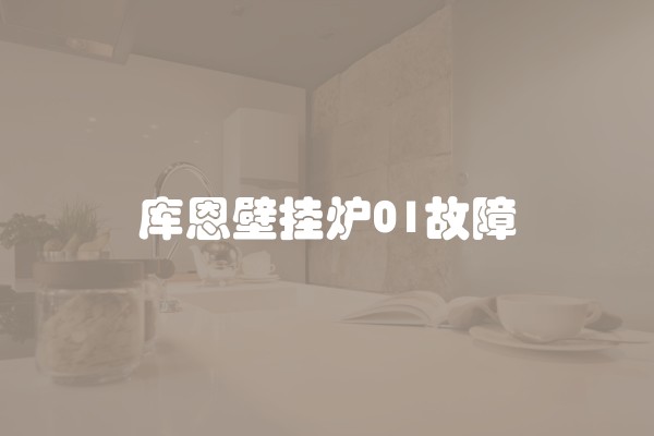 库恩壁挂炉01故障