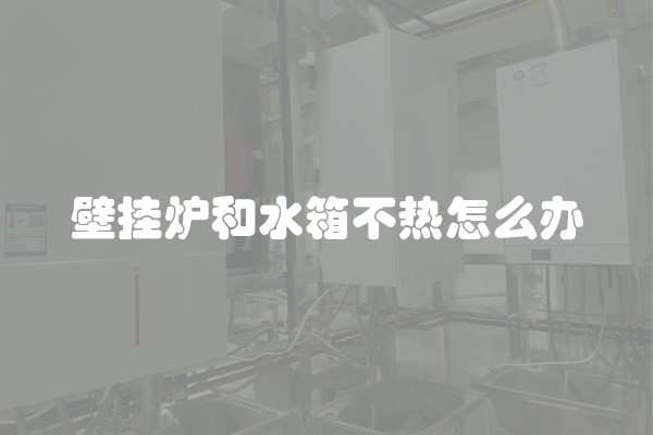 壁挂炉和水箱不热怎么办