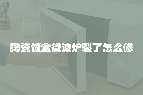 陶瓷饭盒微波炉裂了怎么修