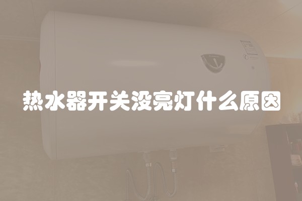 热水器开关没亮灯什么原因